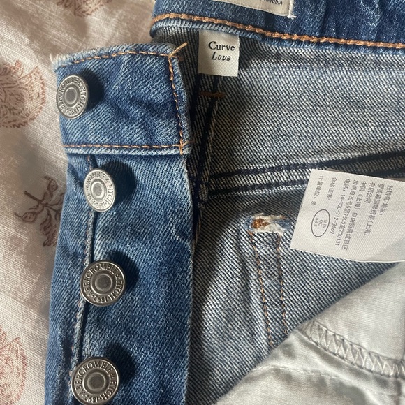 Abercrombie & Fitch The Skinny High Rise Curve Love 26/2r - Picture 3 of 3